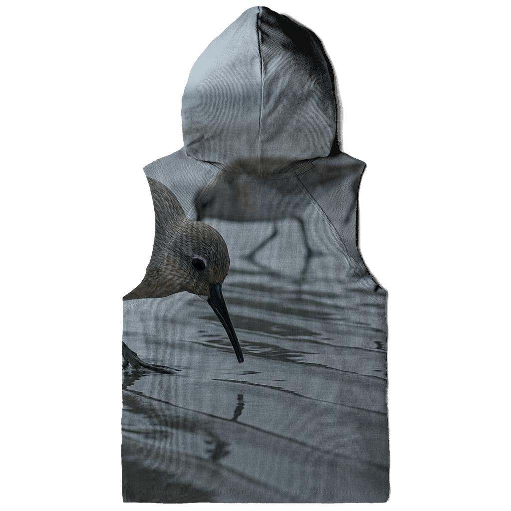 Sandflat Forage Red Knot Flock lightweight hoodies