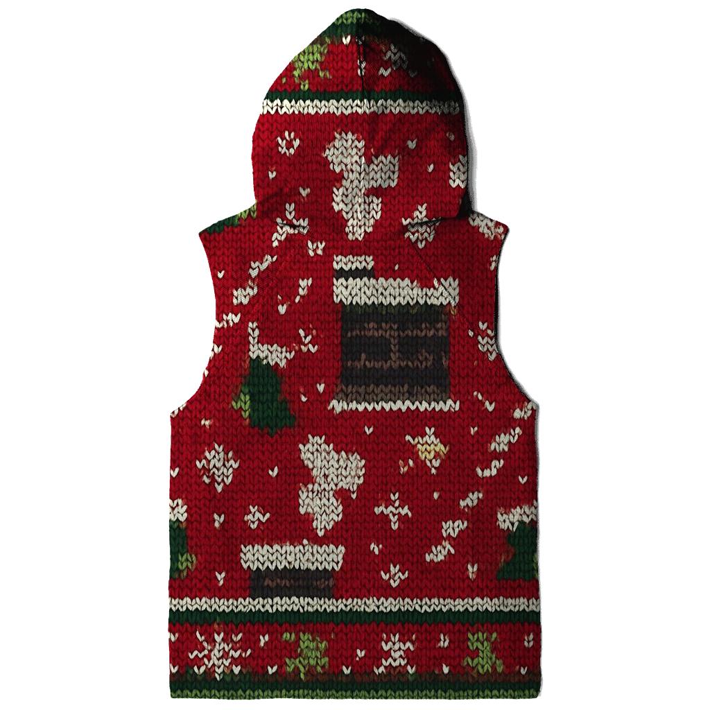 Candy Cane Chimney Ladder Design heavyweight hoodies