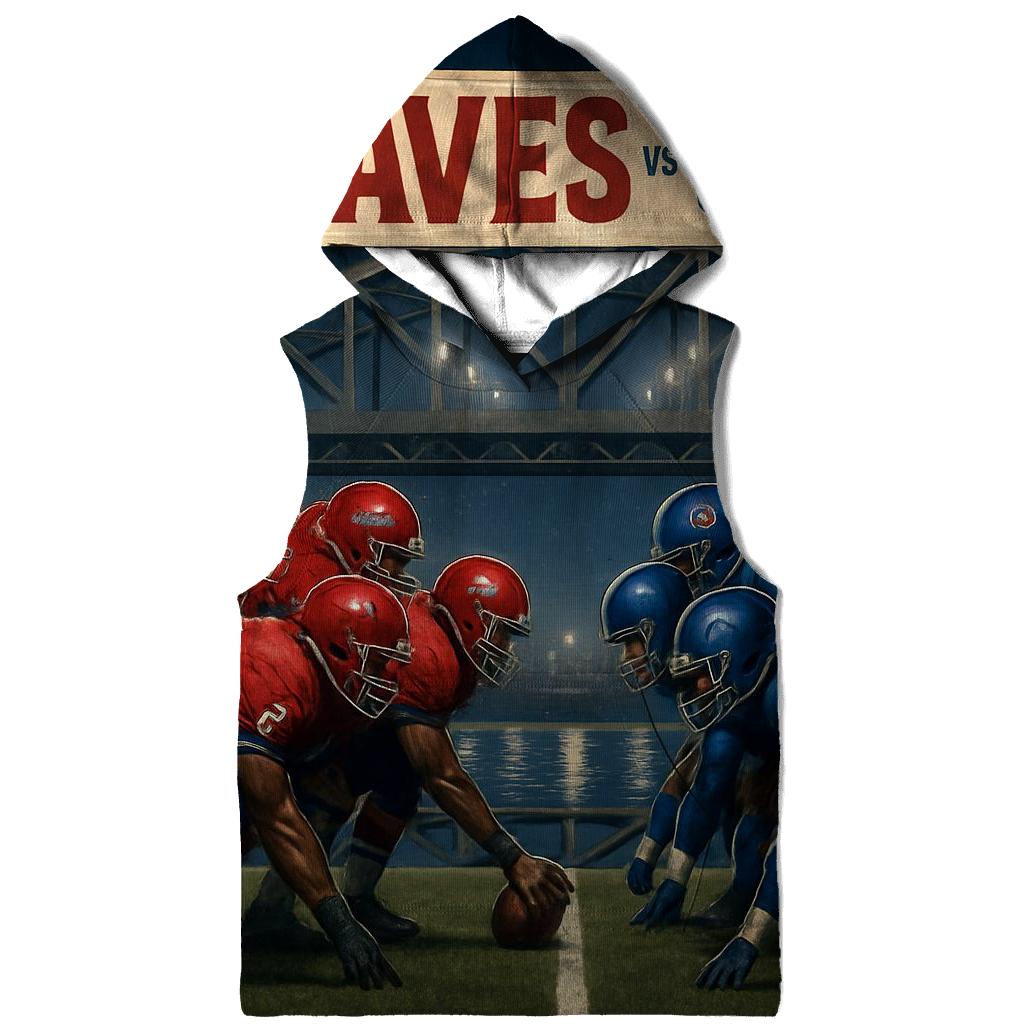 Riverfront Bridge Battle Formation designer hoodies