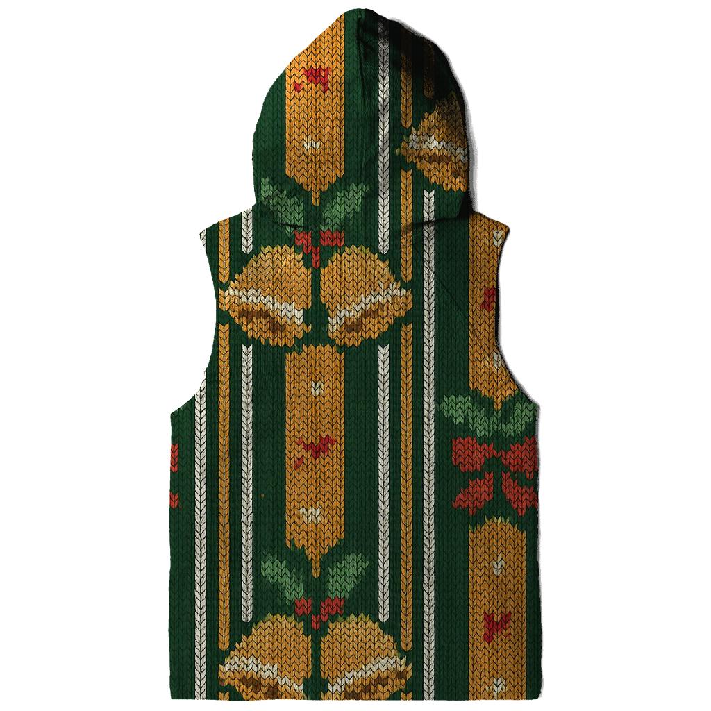 Holly Jingle Bell Barcode Design hoodie styles