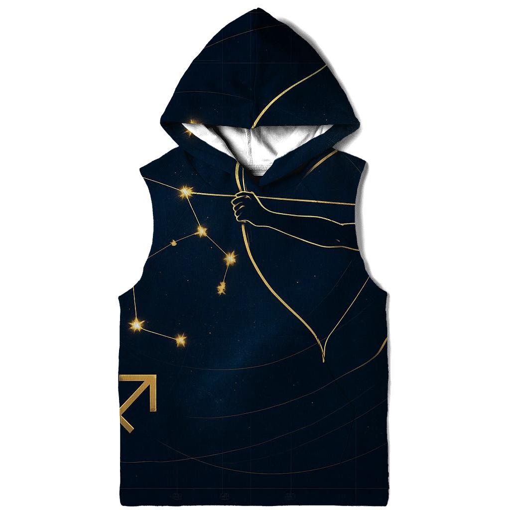 Sagittarius Archer Galactic Trajectory Map hoodies fashion