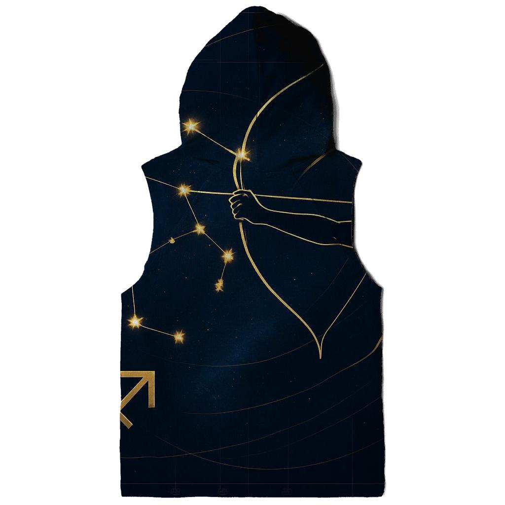 Sagittarius Archer Galactic Trajectory Map hoodies fashion