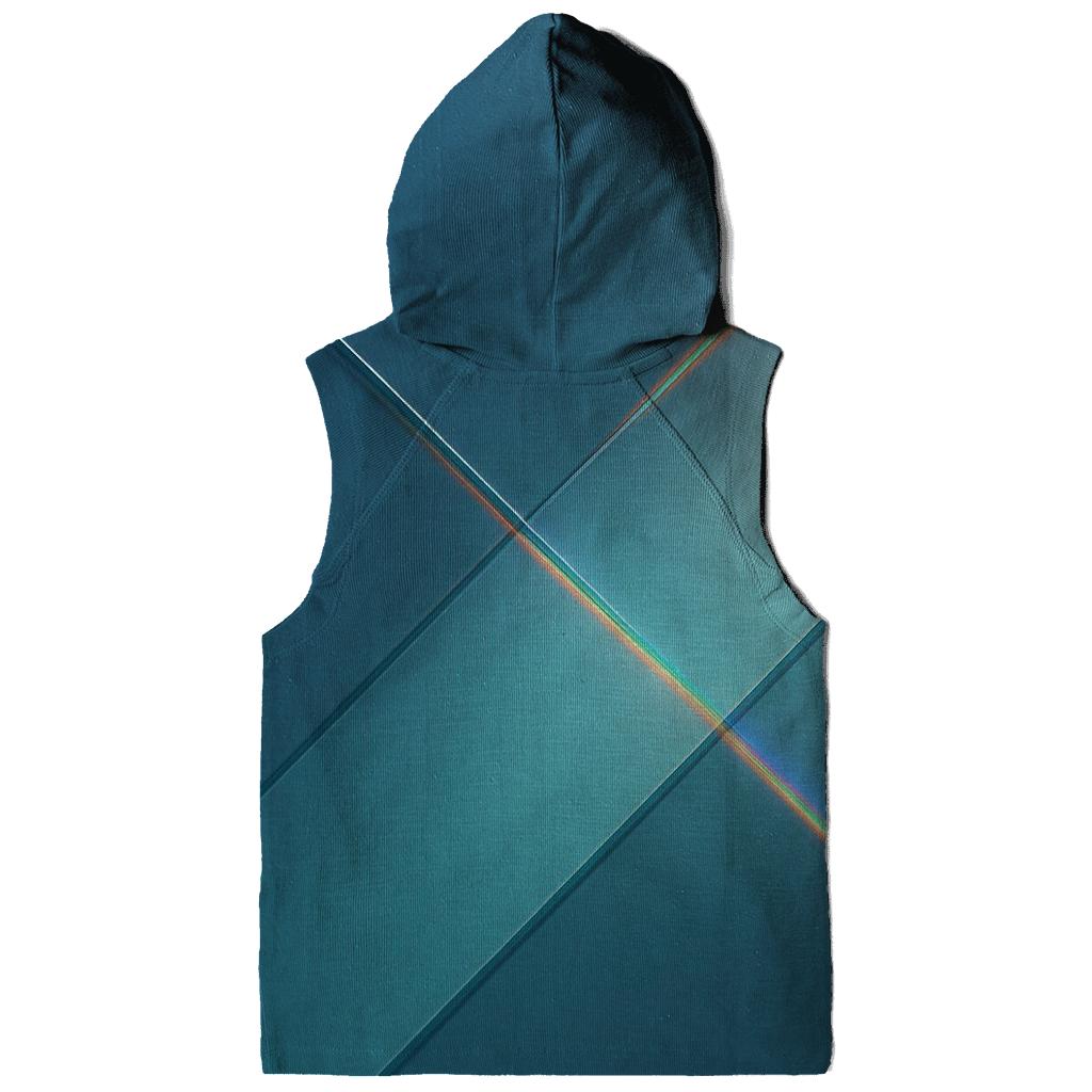 Prismatic Rain Drift Gradient heavyweight hoodies
