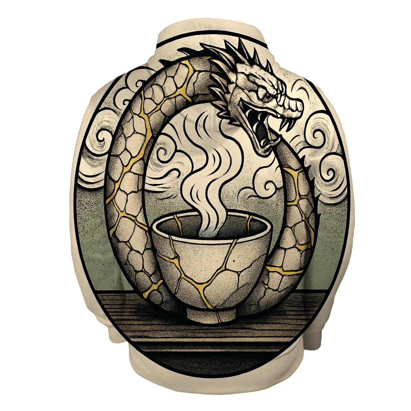 Kintsugi Serpent Of Second Chances lightweight hoodies