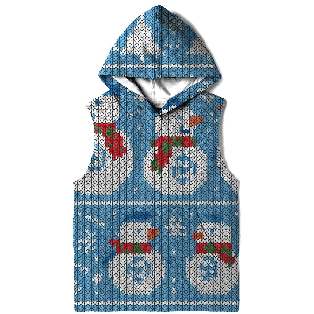 Snowman Sweater Weather Compass Design graphic hoodies