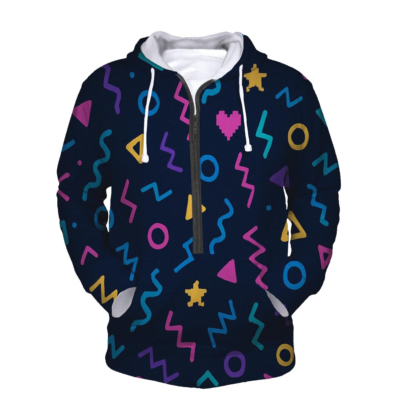 Arcade Carpet Confetti hoodie designs