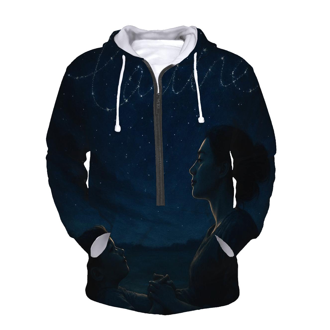 A Mother’s Name Written In Starlight premium hoodies