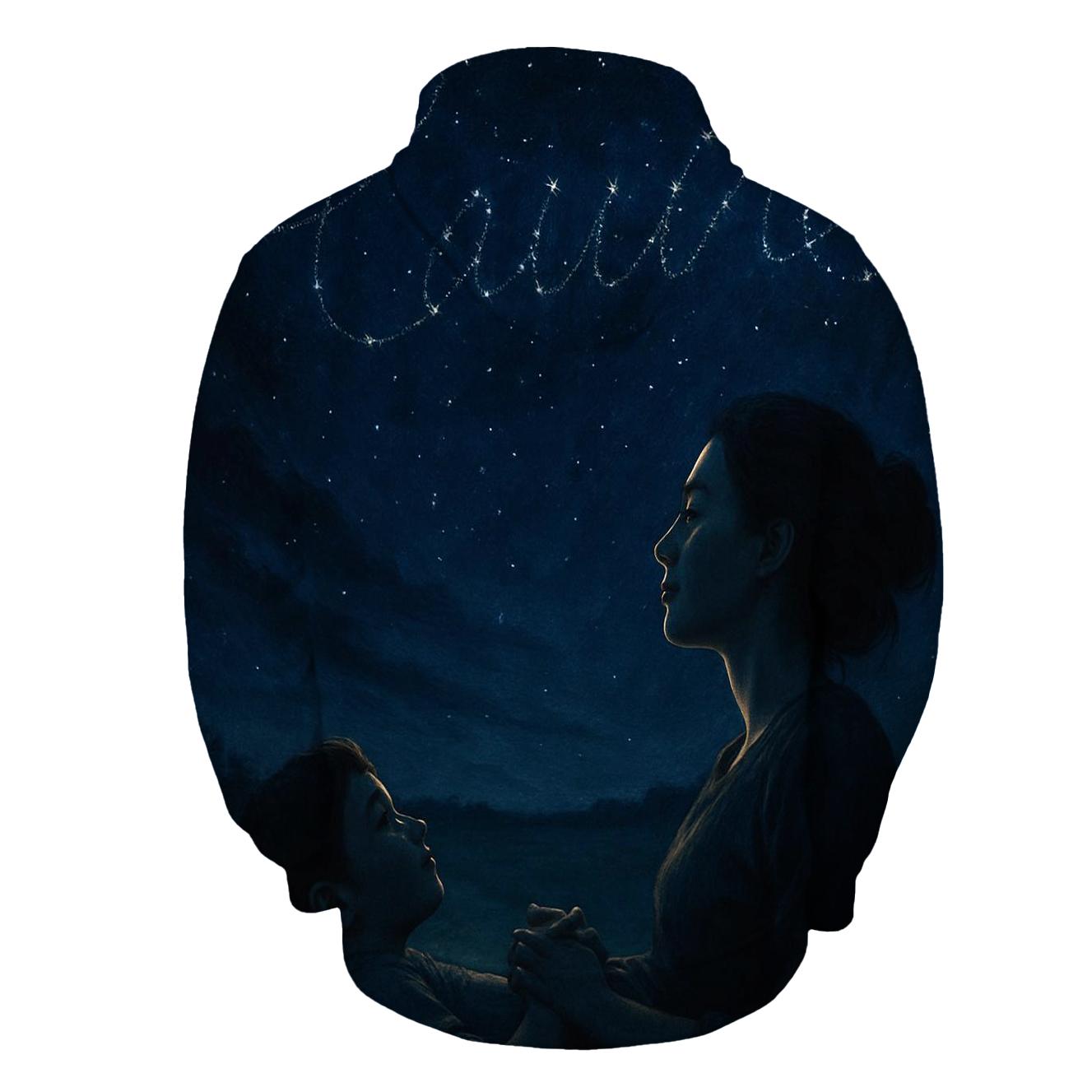 A Mother’s Name Written In Starlight premium hoodies