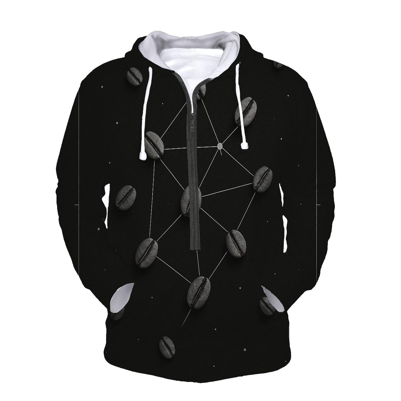Bean Constellation Grid hoodie trends