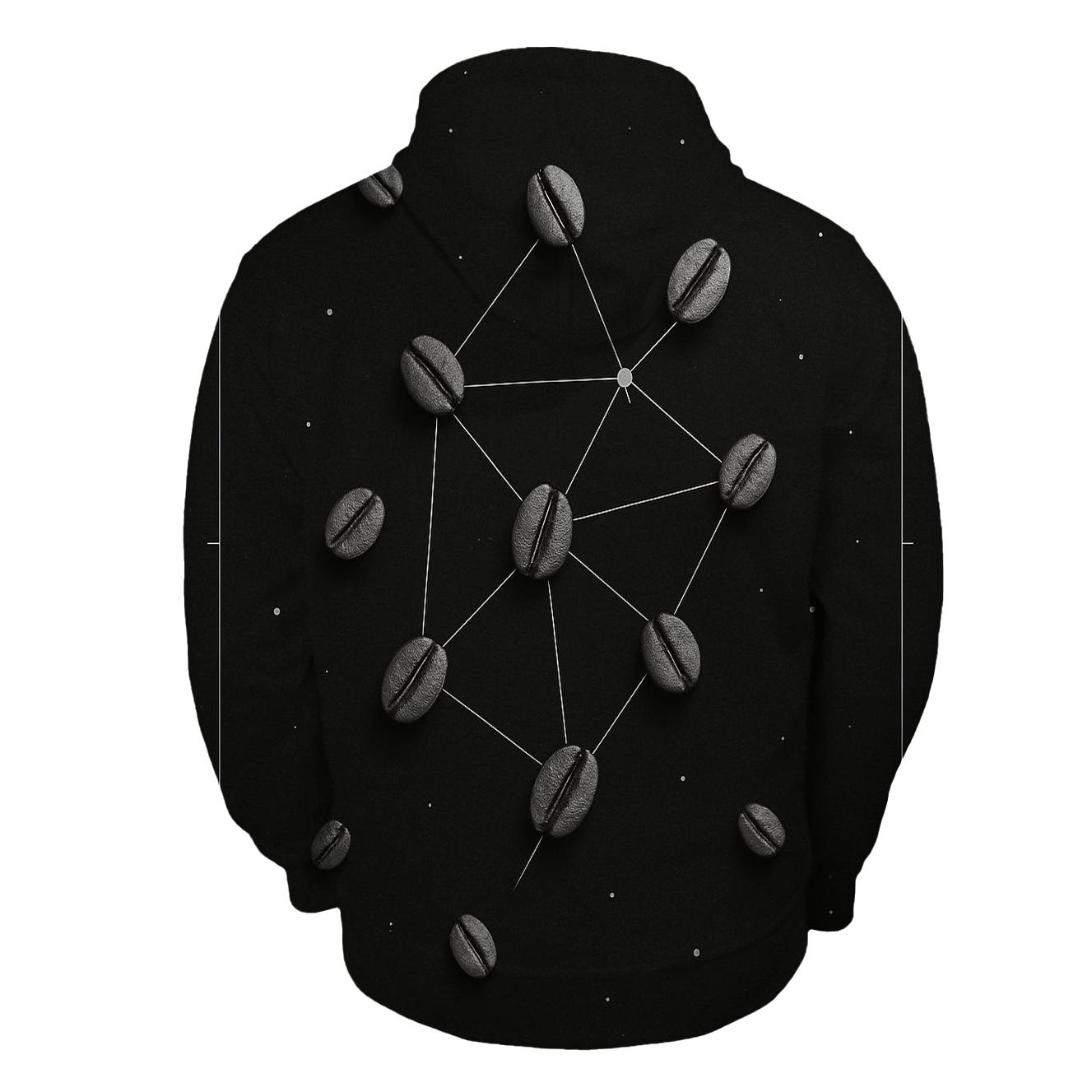 Bean Constellation Grid hoodie trends