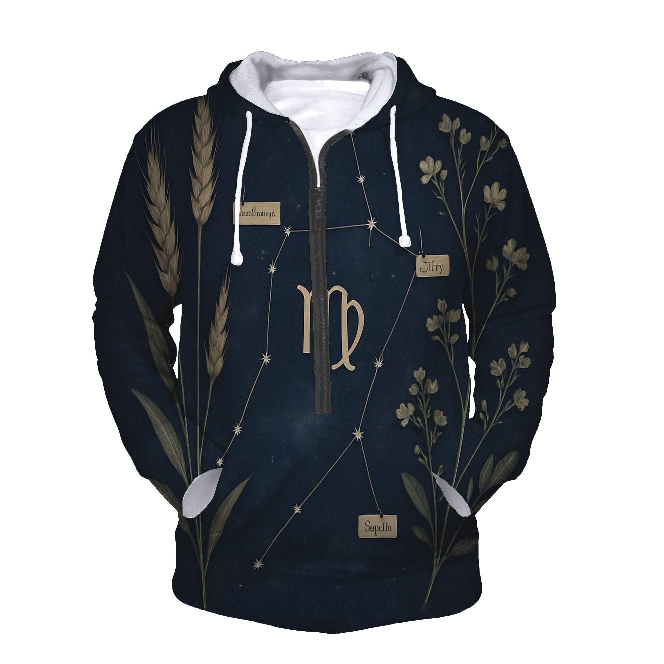 Virgo Wheat Constellation Herbarium hoodies fashion