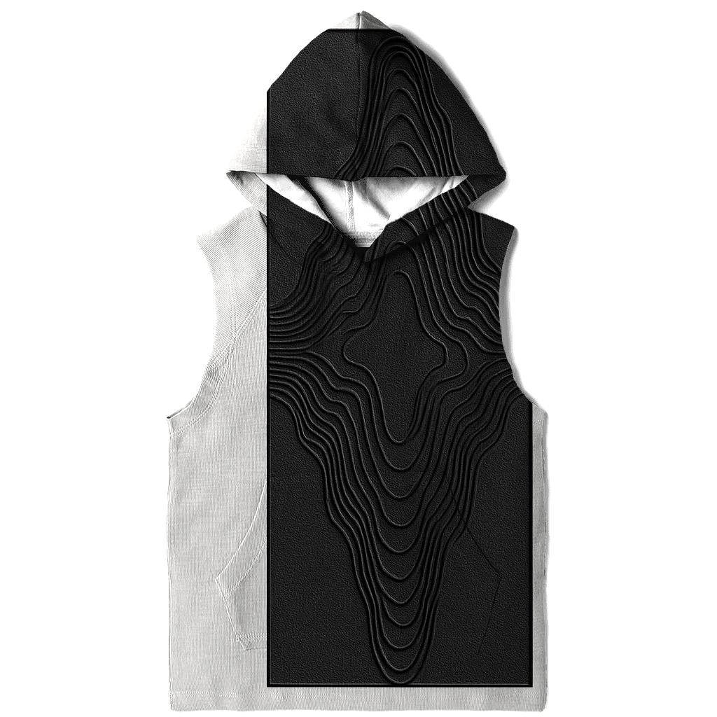 Minimal Soundwave Monolith designer hoodies