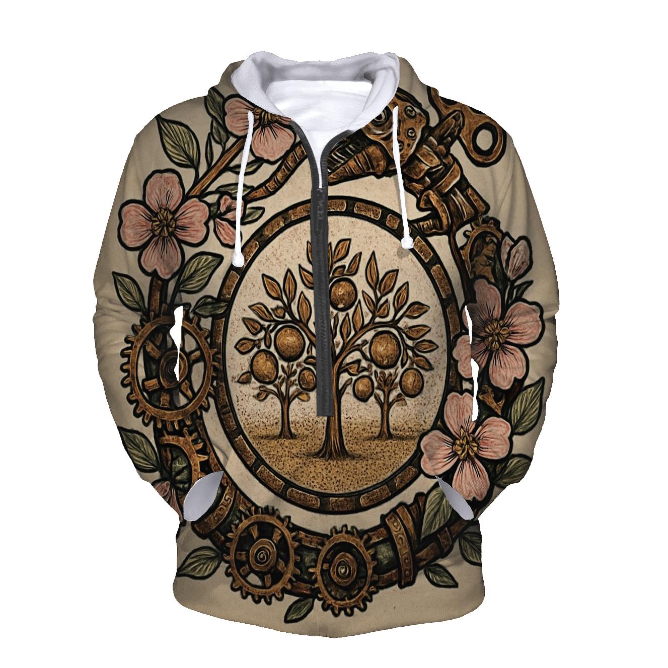 Clockwork Orchard Ouroboros designer hoodies