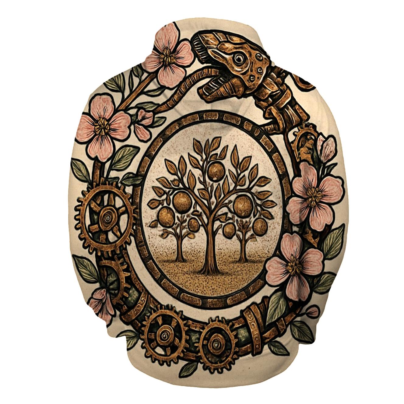 Clockwork Orchard Ouroboros designer hoodies