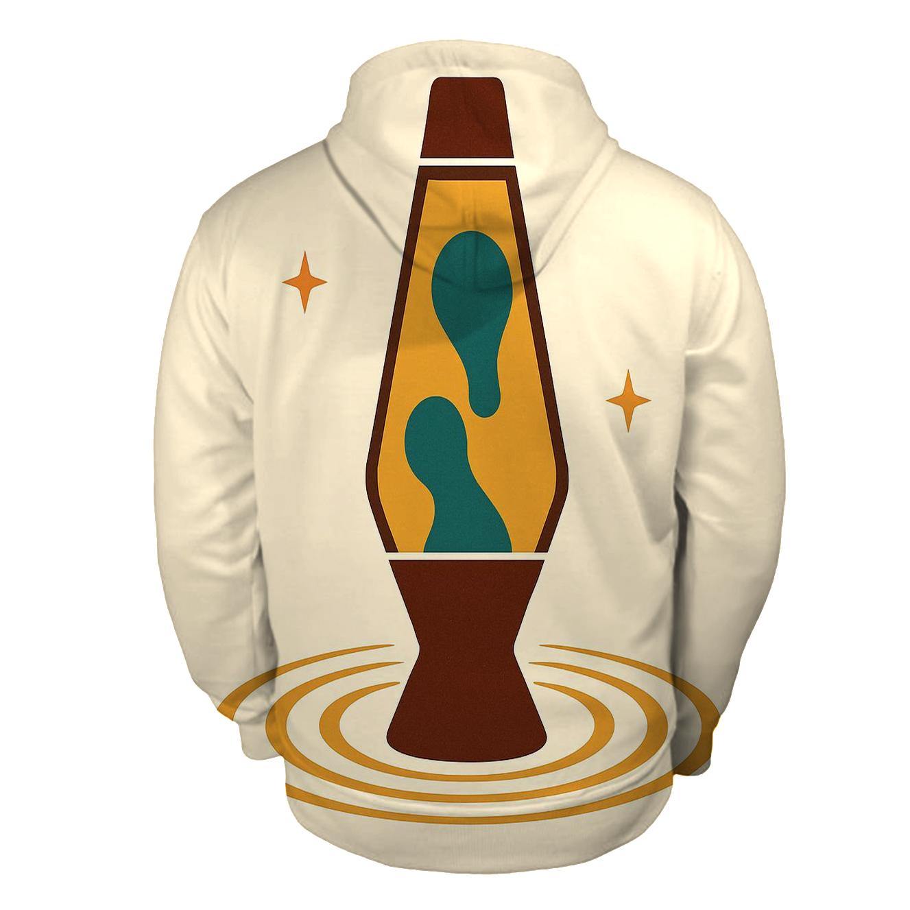 Groovy Lava Lamp Silhouette designer hoodies