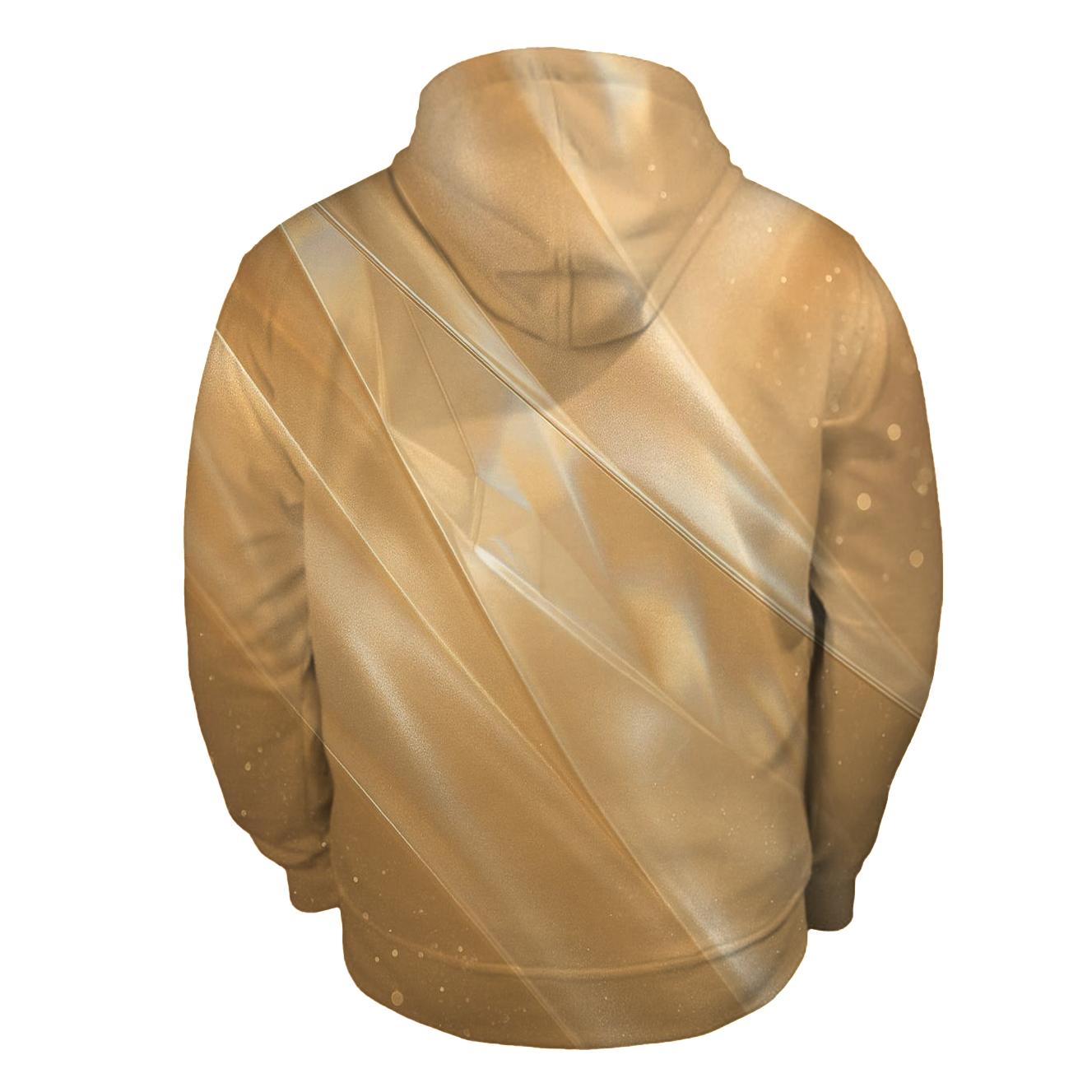 Champagne Prism Veil embroidered hoodies