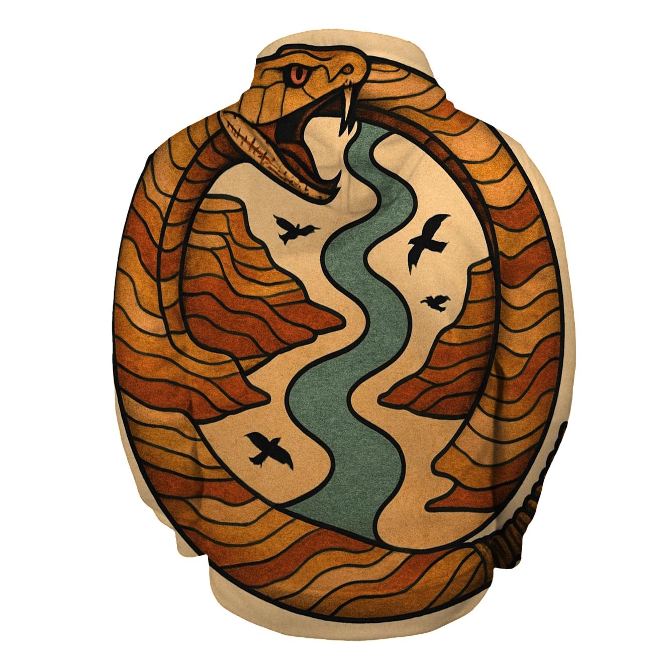 Canyon Echo Serpent Ring pullover hoodies