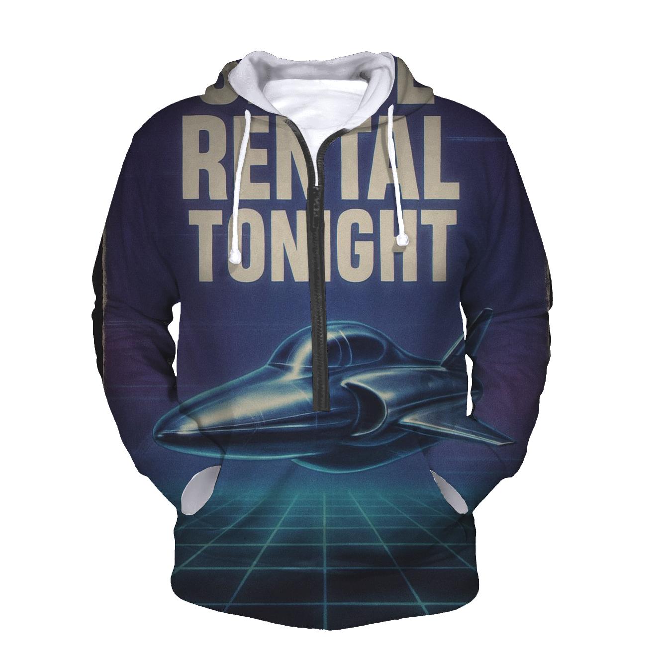 Faded 1980s Video Rental Sci Fi Poster hoodie trends