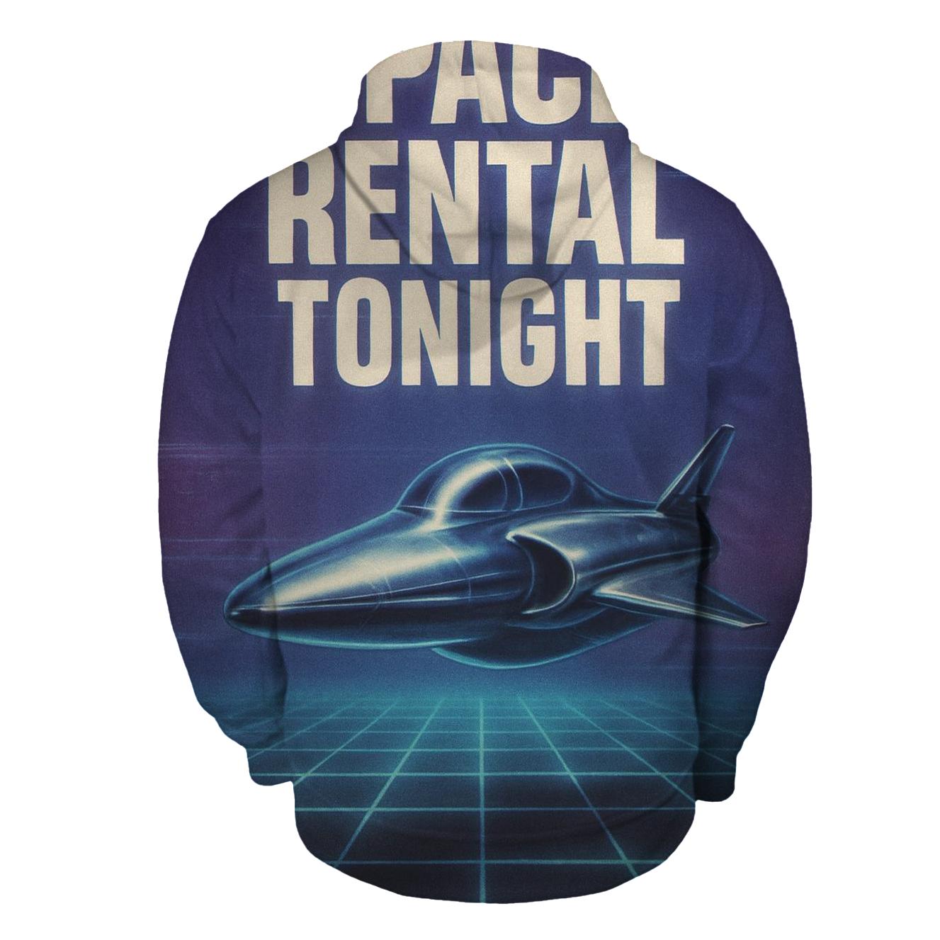 Faded 1980s Video Rental Sci Fi Poster hoodie trends