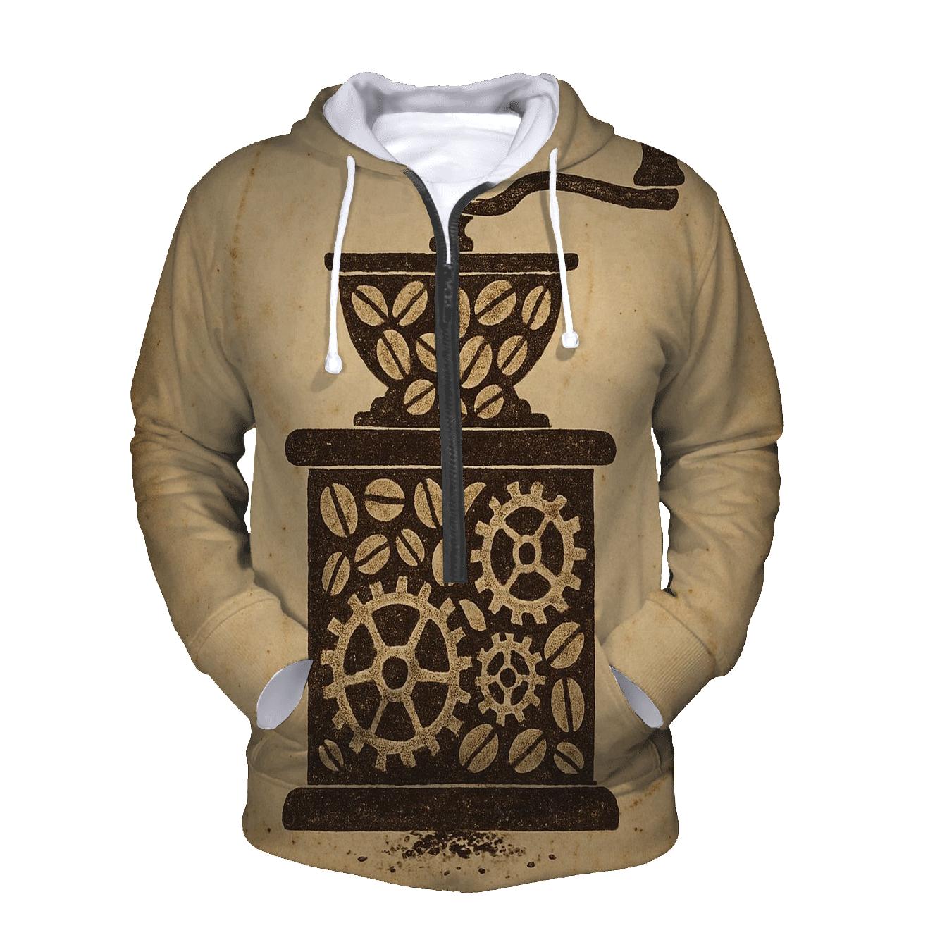 Grinder Gear Silhouette graphic hoodies