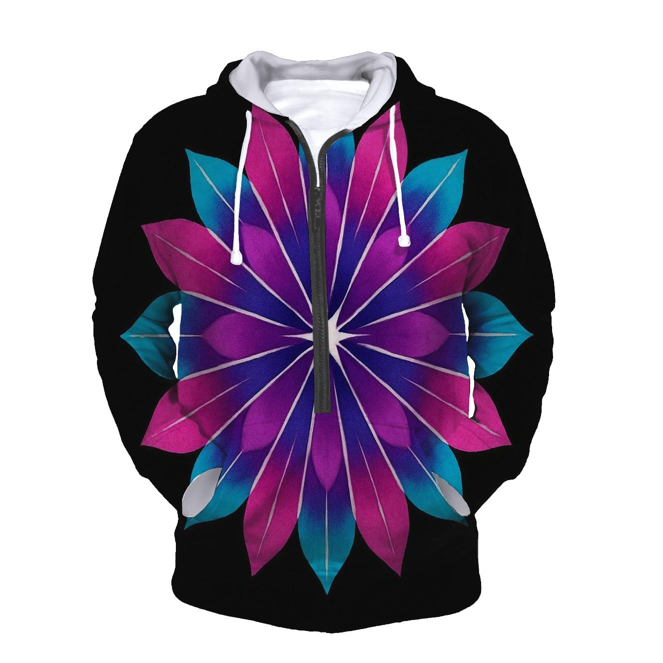 Mandala Supernova Sunburst heavyweight hoodies