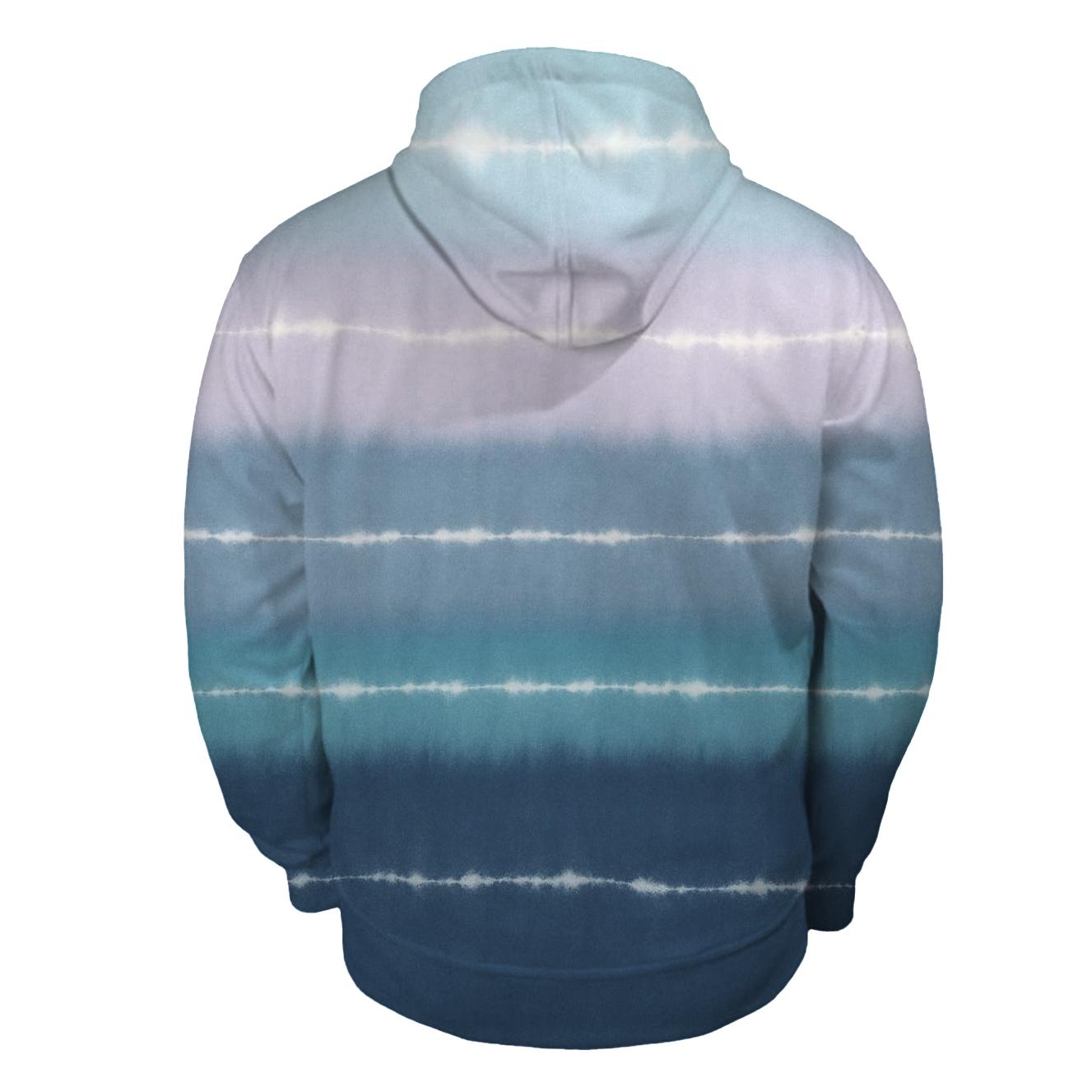 Ice Giant Horizon Stripes Overdye graphic hoodies