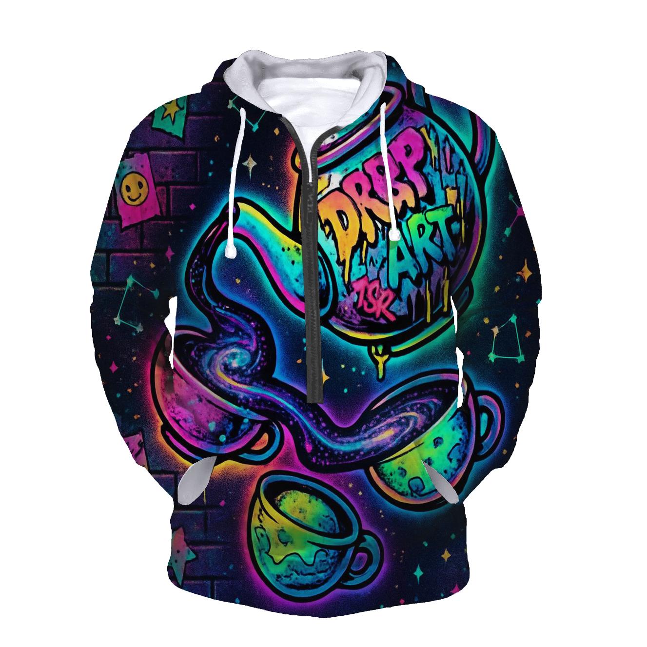 Graffiti Astral Tea Party custom hoodies