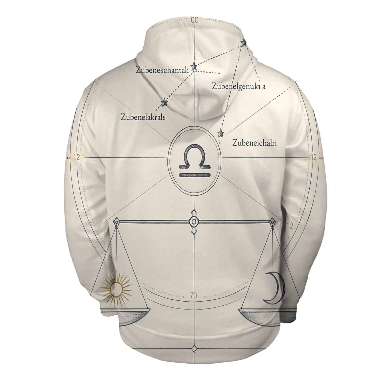 Libra Equinox Balance Diagram hoodie styles