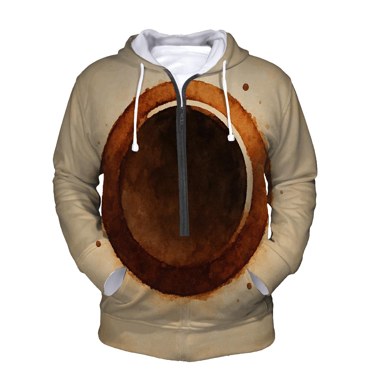 Cup Ring Eclipse embroidered hoodies