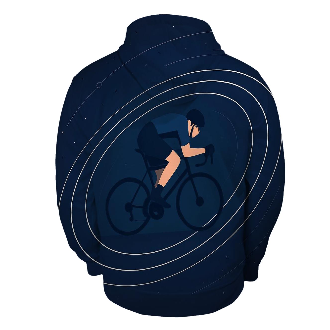 Orbit Cycle Time Trial zip-up hoodies