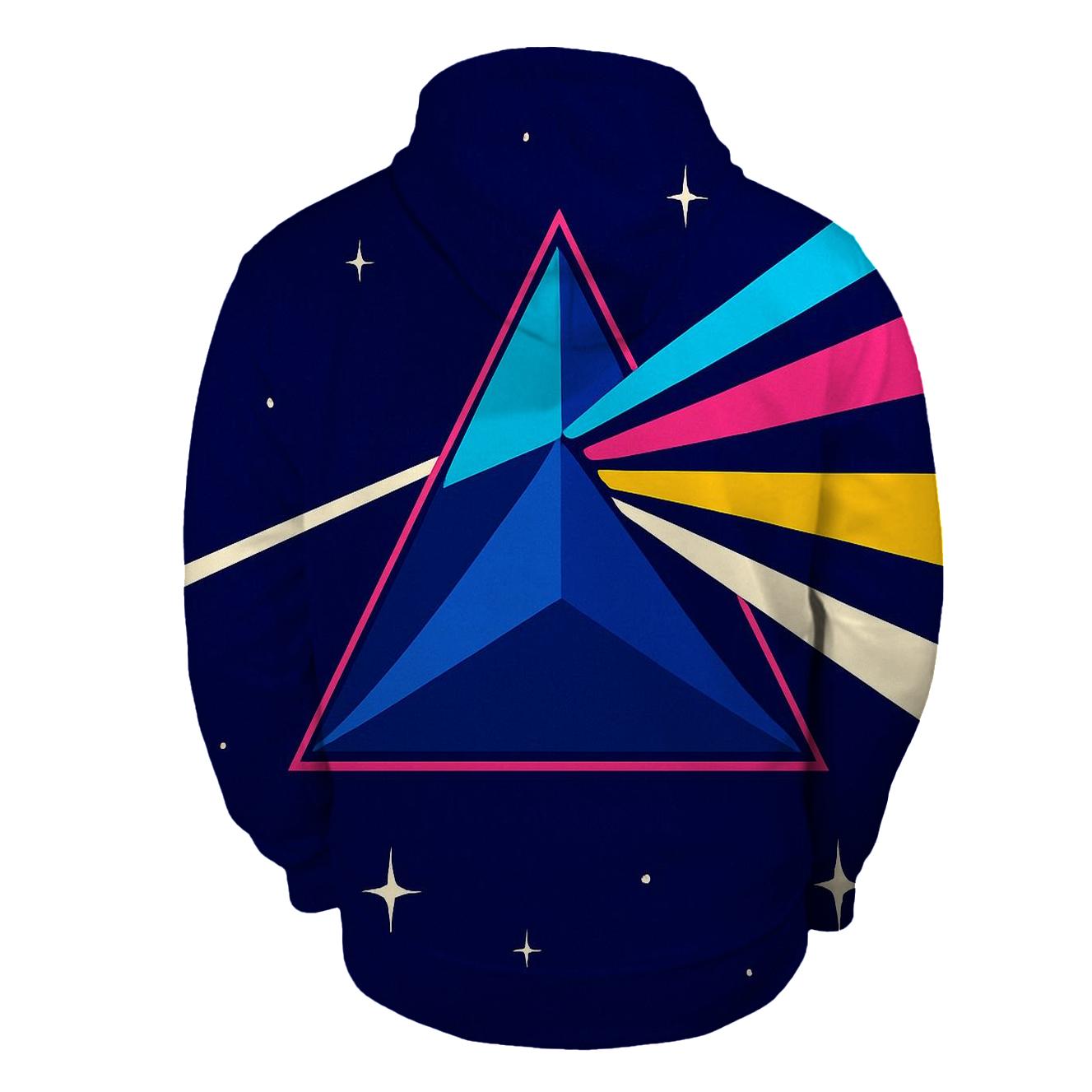 Laser Prism Sunburst premium hoodies