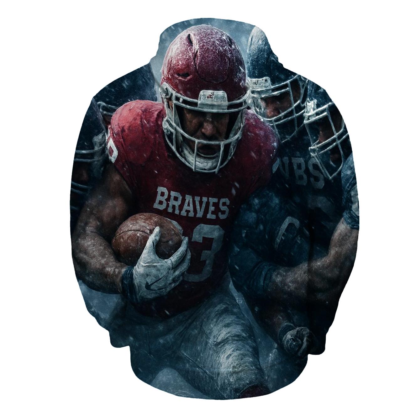 Frozen Wind Tunnel Goal Line Stand lightweight hoodies