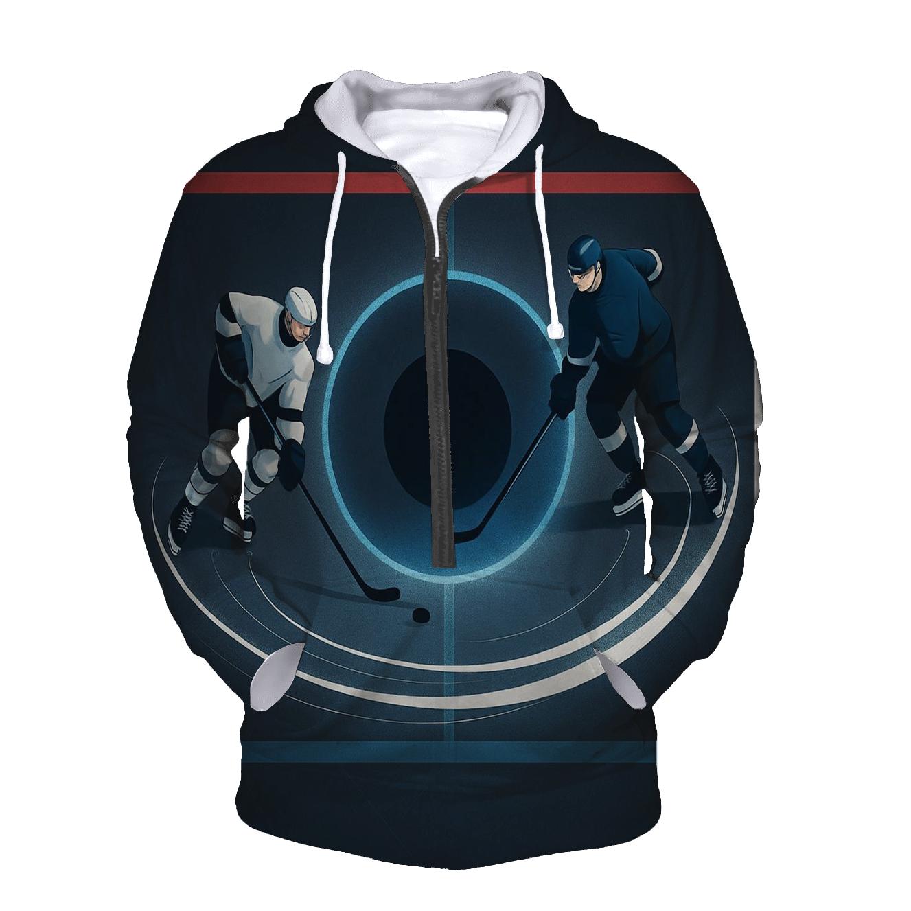Polar Ice Hockey Eclipse embroidered hoodies