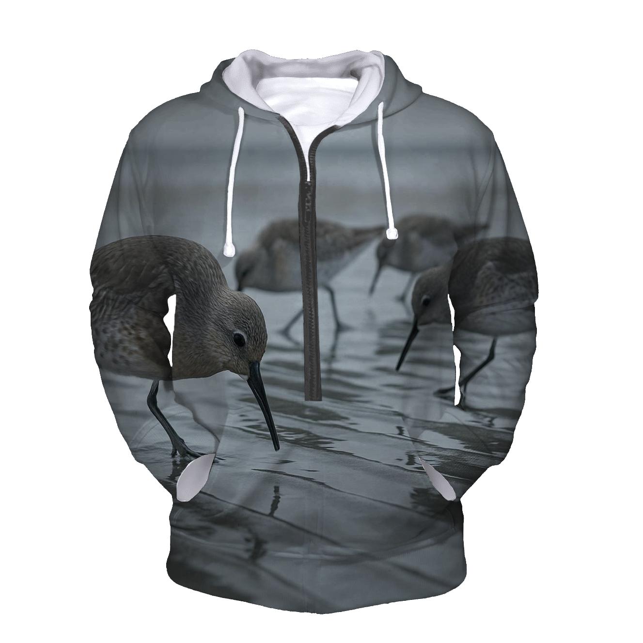 Sandflat Forage Red Knot Flock hoodies fashion