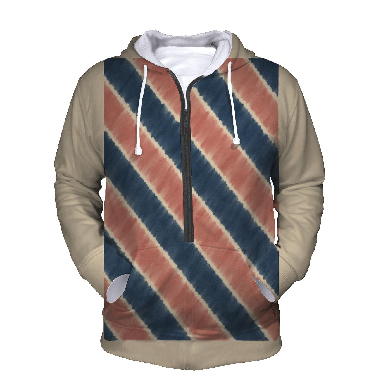 Diagonal Fan Fold Galaxy Pleats designer hoodies