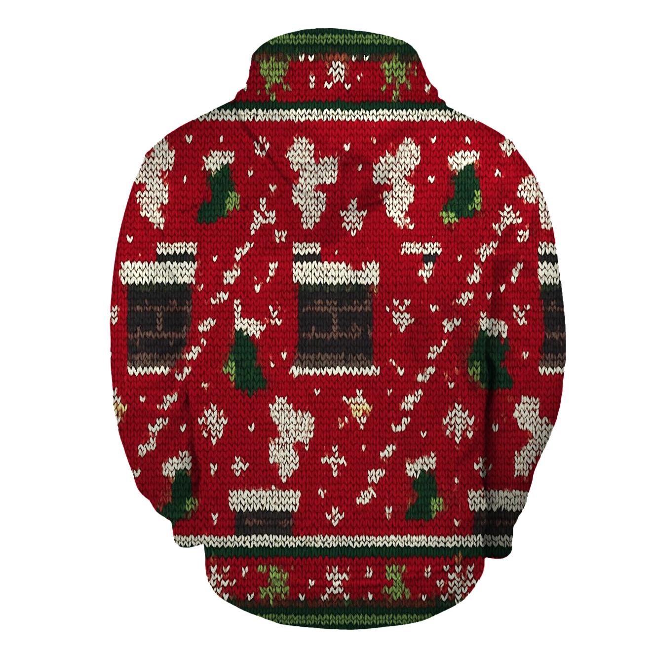 Candy Cane Chimney Ladder Design hoodie designs