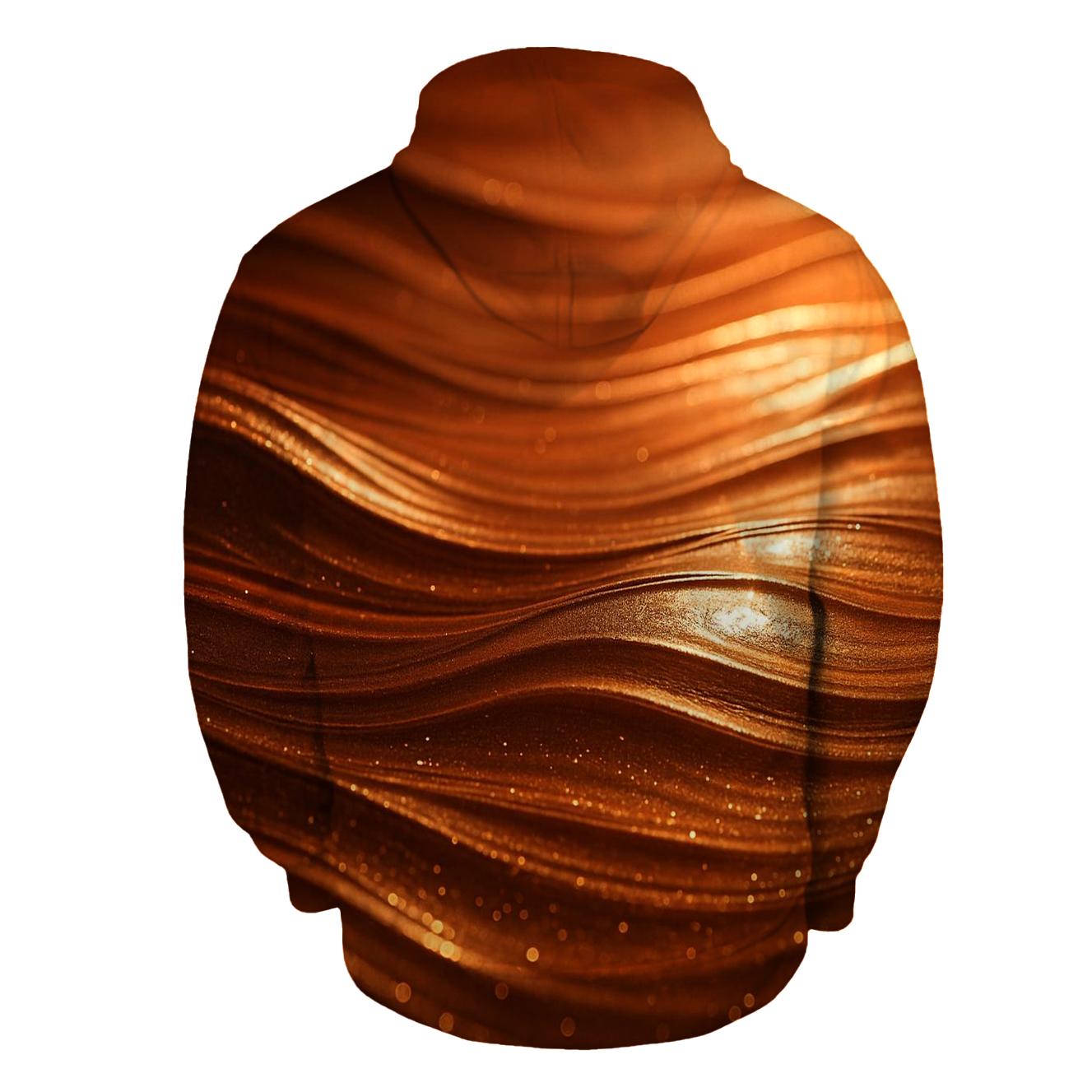 Copper Ripple Glam Tide pullover hoodies