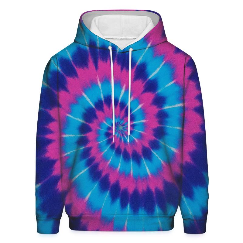 Pulsar Spiral Overdye Vortex pullover hoodies
