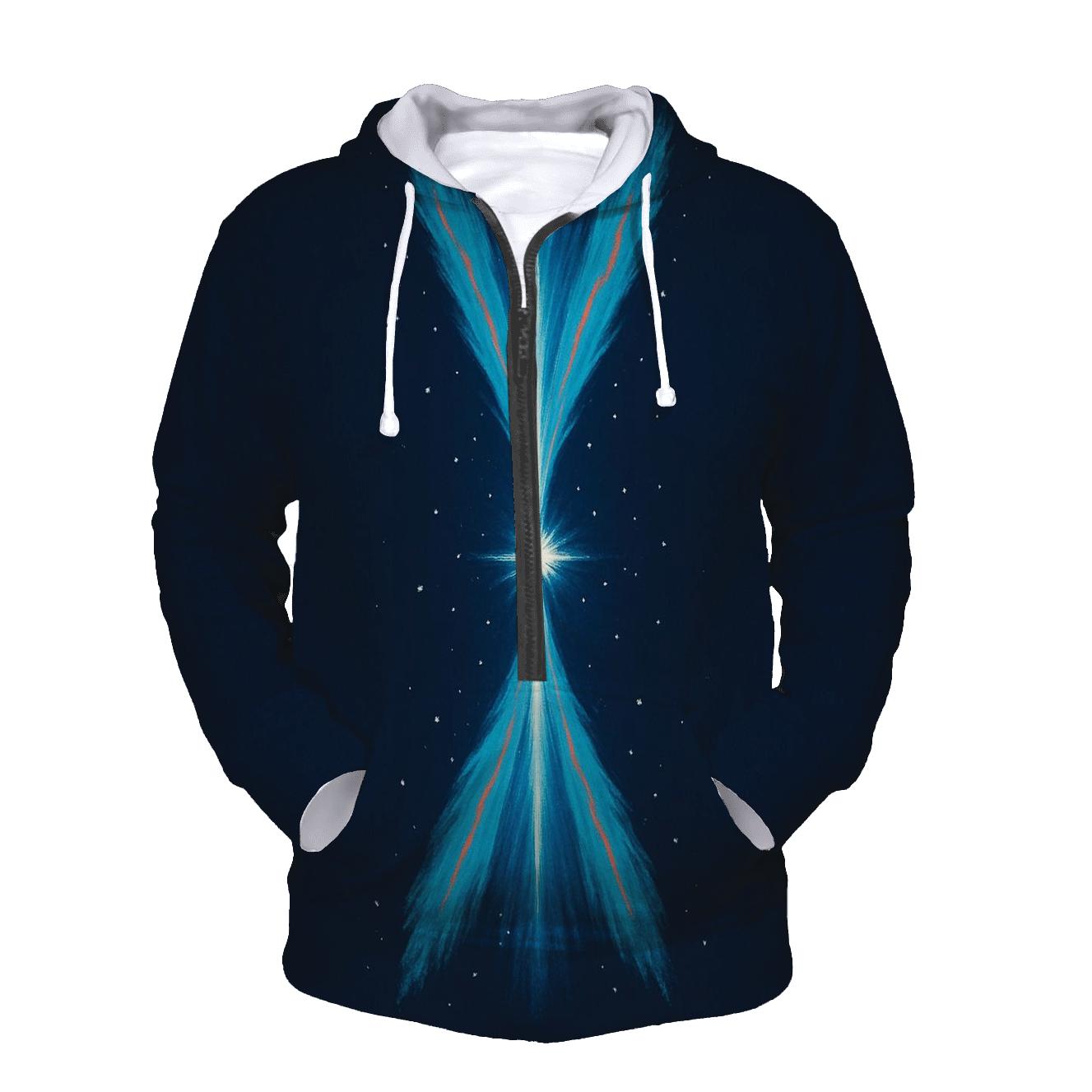 Jet Outflow Twin Plumes custom hoodies