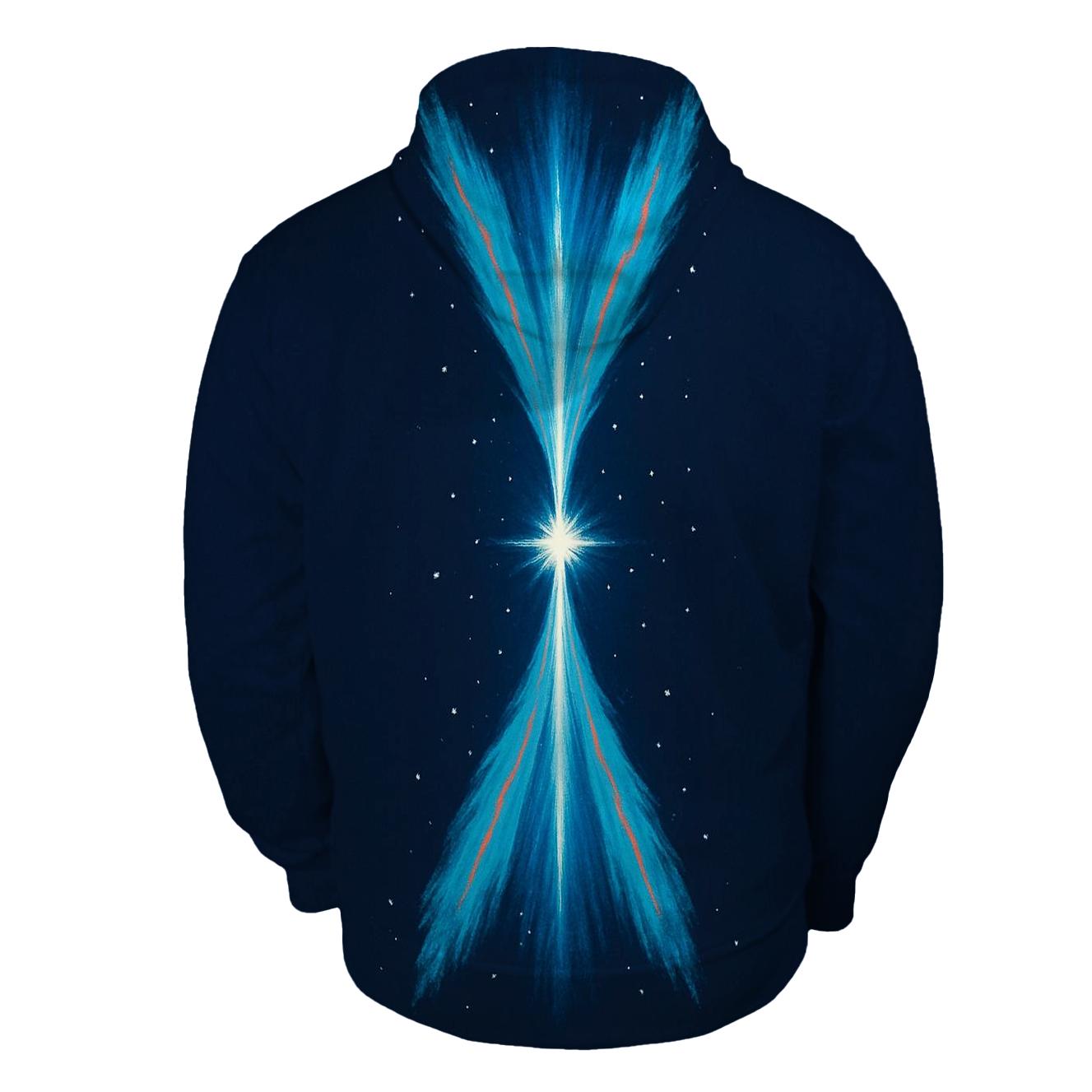 Jet Outflow Twin Plumes custom hoodies