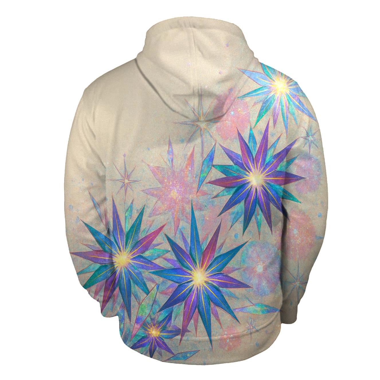 Holographic Starburst Bouquet designer hoodies