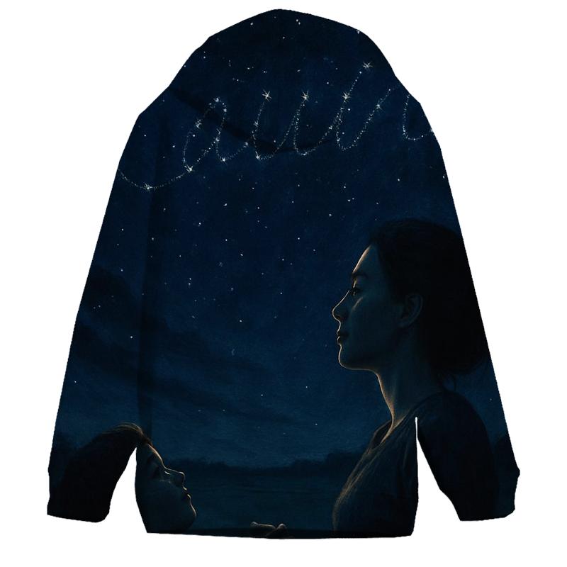 A Mother’s Name Written In Starlight heavyweight hoodies