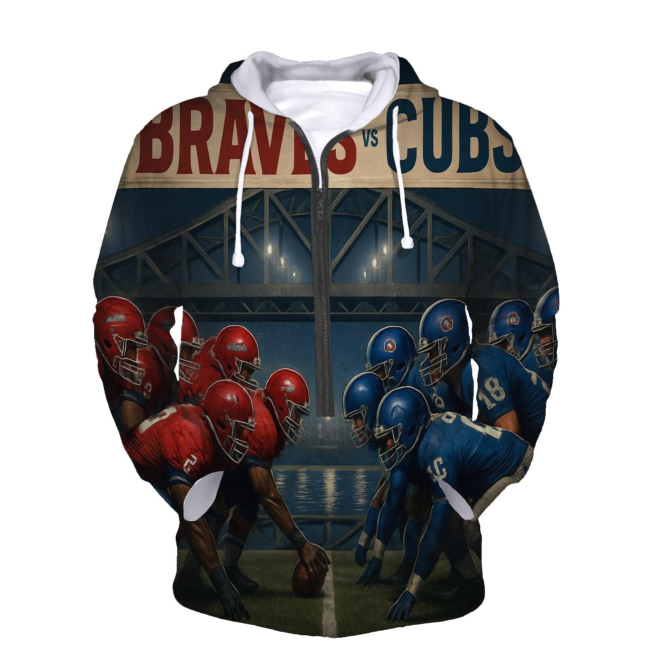 Riverfront Bridge Battle Formation graphic hoodies