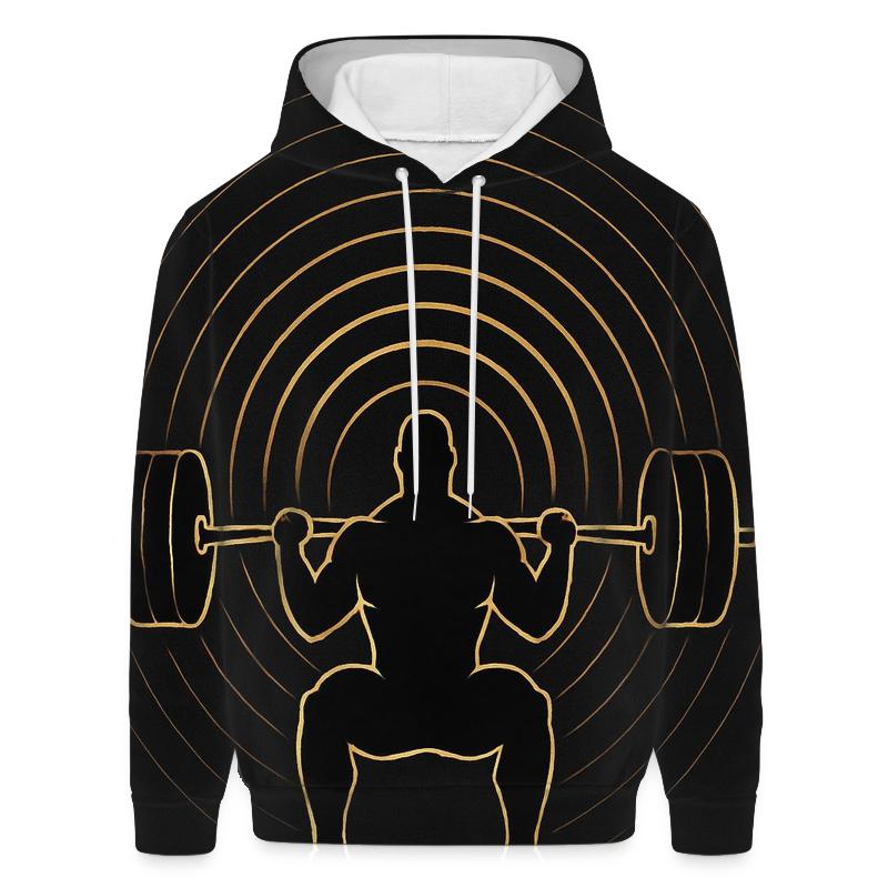 Gravity Wave Weightlifting pullover hoodies