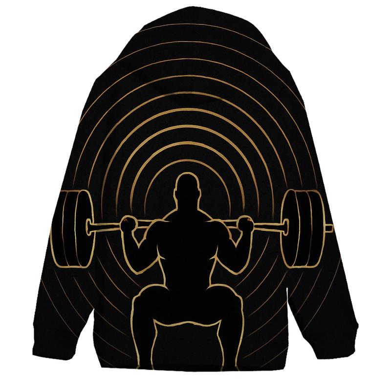 Gravity Wave Weightlifting pullover hoodies
