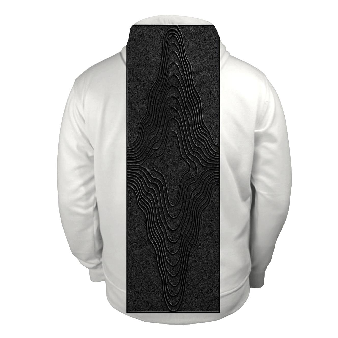 Minimal Soundwave Monolith designer hoodies
