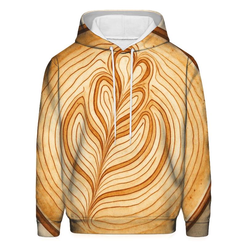 Latte Topography hoodie designs