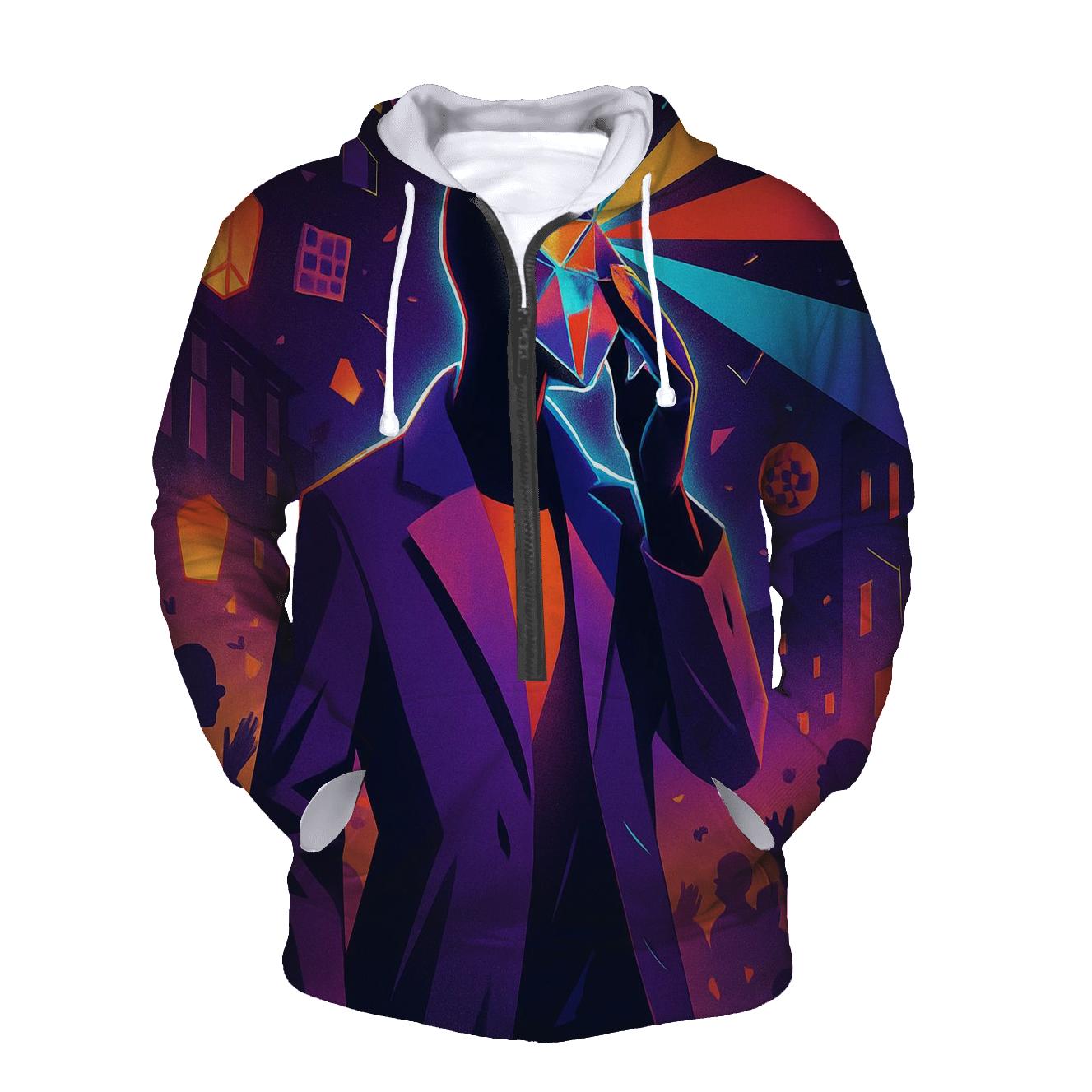 Prism Mask Parade hoodie styles