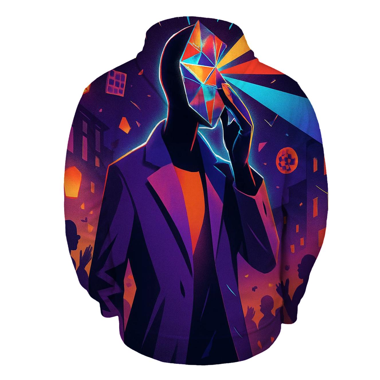 Prism Mask Parade hoodie styles