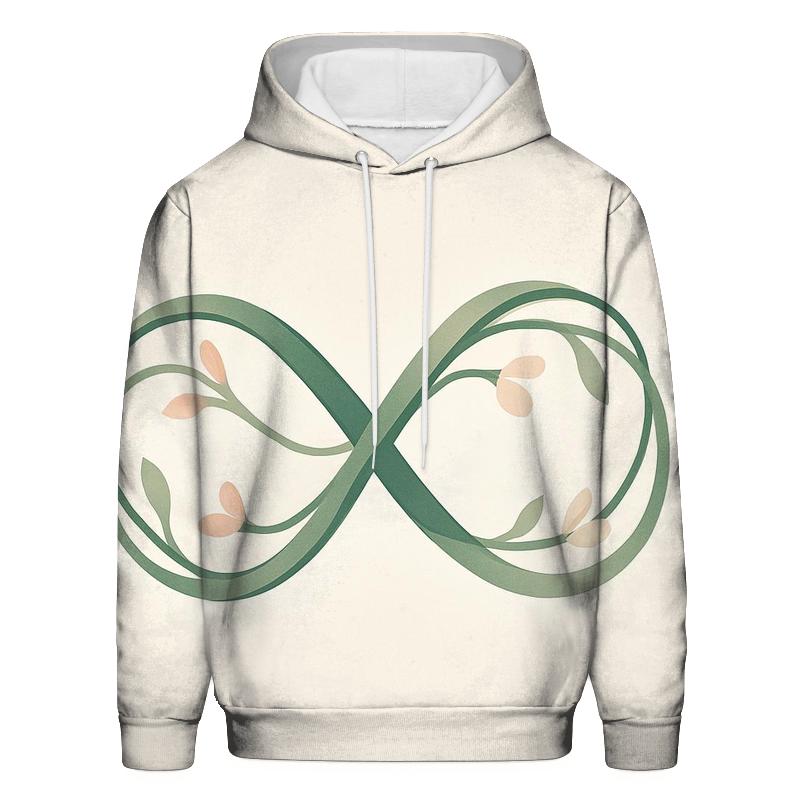 Infinite Loop Garden lightweight hoodies